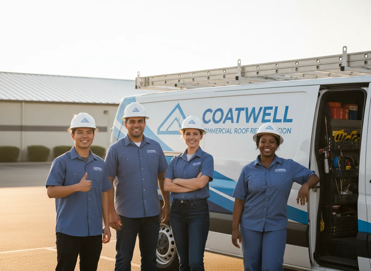 Commercial roof coating company in Ellis Grove, IL